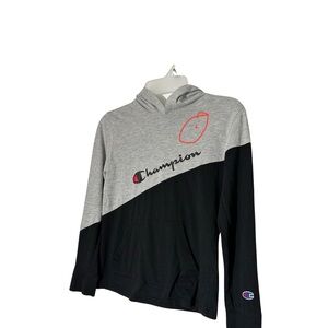 Champion Long Sleeve Kids Hoodie Size M